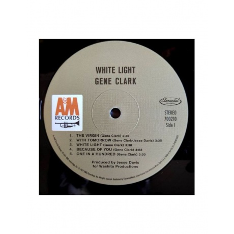 0600753981856, Виниловая пластинка Clark, Gene, White Light - фото 4