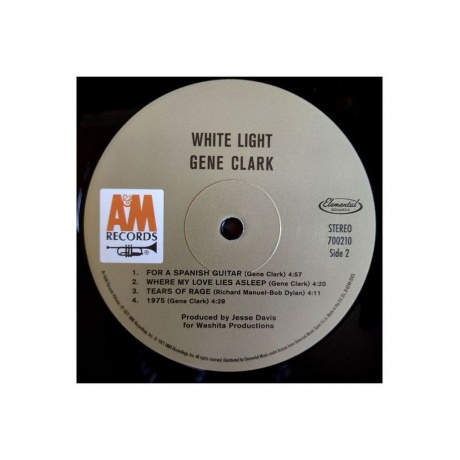 0600753981856, Виниловая пластинка Clark, Gene, White Light - фото 5
