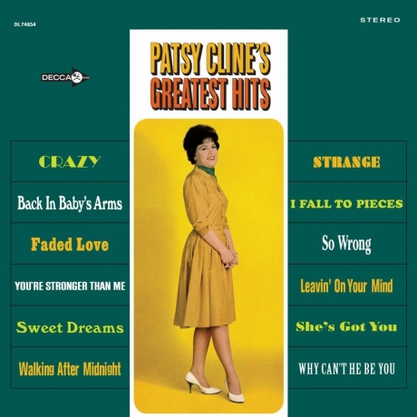 Patsy Cline - Greatest Hits (Analogue) (0753088485473) виниловая пластинка - фото 1