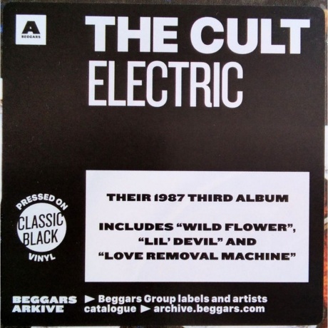 The Cult - Electric (0607618229818) виниловая пластинка - фото 10