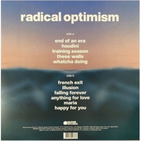 Dua Lipa - Radical Optimism (coloured) (5054197943461) виниловая пластинка - фото 2