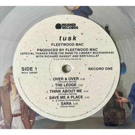Fleetwood Mac - Tusk (coloured) (0603497825127) виниловая пластинка - фото 2