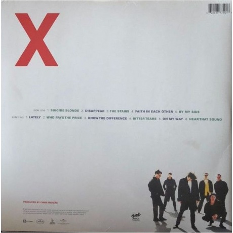INXS - X (0602537779017) виниловая пластинка - фото 3