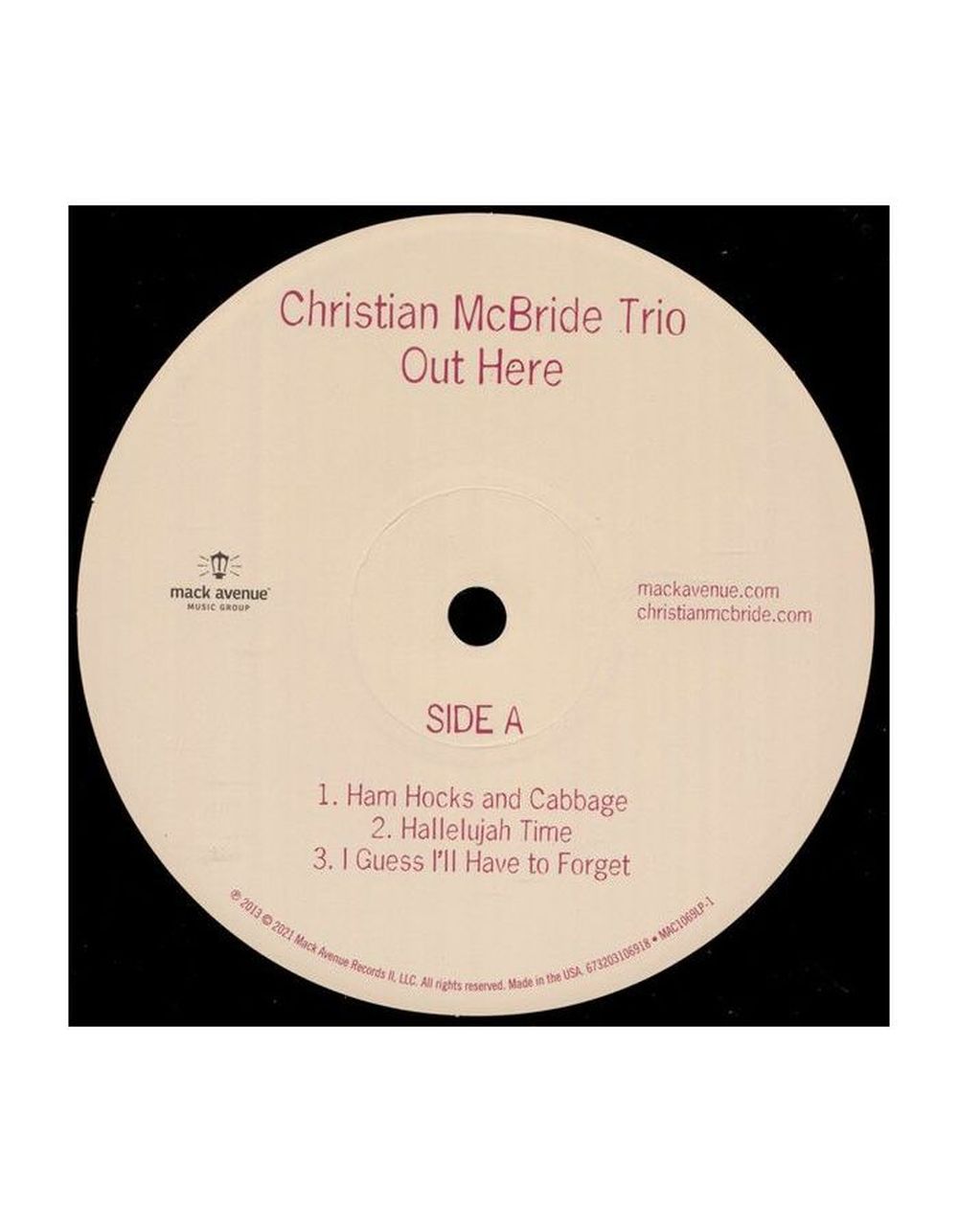 0673203106918, Виниловая пластинка McBride, Christian, Out Here - фото 3