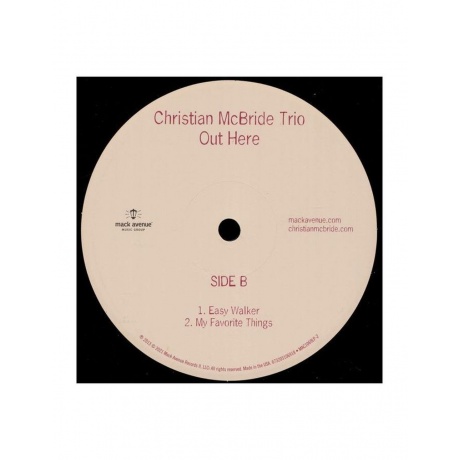 0673203106918, Виниловая пластинка McBride, Christian, Out Here - фото 4