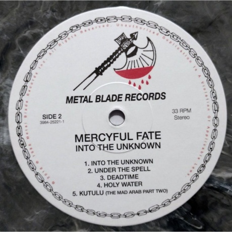 Mercyful Fate - Into The Unknown (coloured) (0039842522173) виниловая пластинка - фото 3