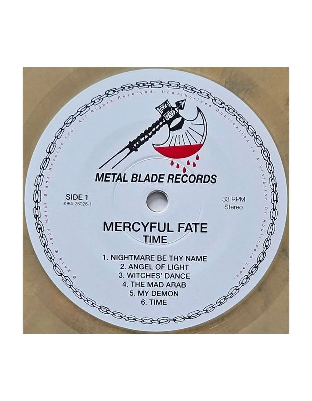 0039842522272, Виниловая пластинка Mercyful Fate, Time (coloured) - фото 6