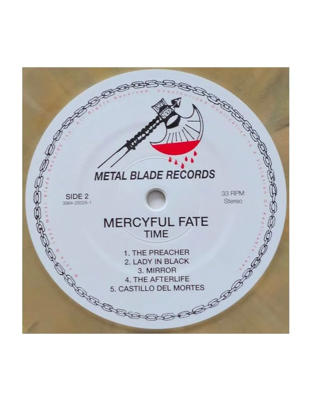 0039842522272, Виниловая пластинка Mercyful Fate, Time (coloured) - фото 9