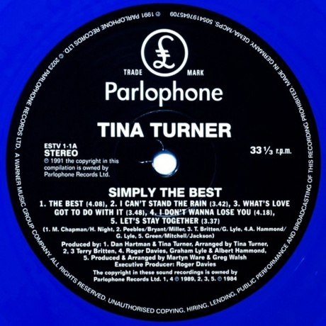 Tina Turner - Simply The Best (coloured) (5054197645709) виниловая пластинка - фото 5