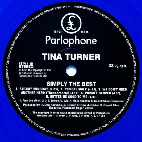 Tina Turner - Simply The Best (coloured) (5054197645709) виниловая пластинка - фото 6