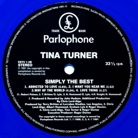 Tina Turner - Simply The Best (coloured) (5054197645709) виниловая пластинка - фото 8