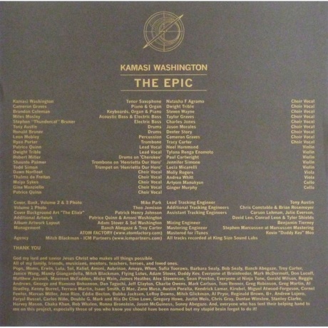 Kamasi Washington - The Epic (Box) (5054429002300) виниловая пластинка - фото 19