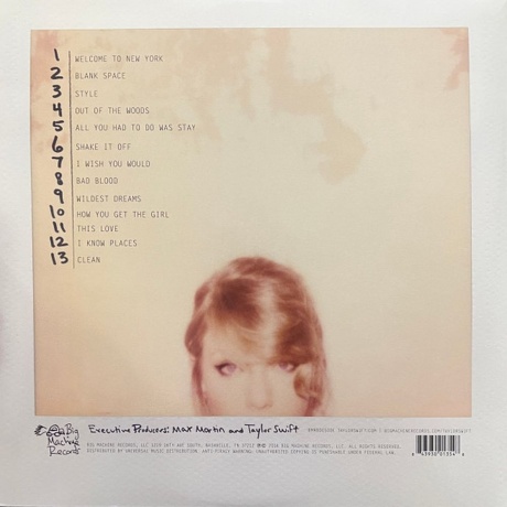 Taylor Swift - 1989 (0843930013548) виниловая пластинка - фото 4