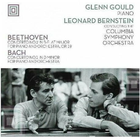 Glenn Gould & Leonard Bernstein Conducting The Columbia Symphony...