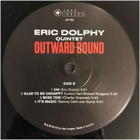 Dolphy, Eric Outward Bound 8436569193556 виниловая пластинка - фото 6