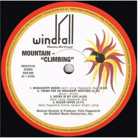 Mountain - Climbing! (8719262034686) виниловая пластинка - фото 3