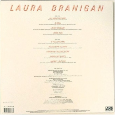 Laura Branigan - Branigan (coloured) (8719262033764) виниловая пластинка - фото 2