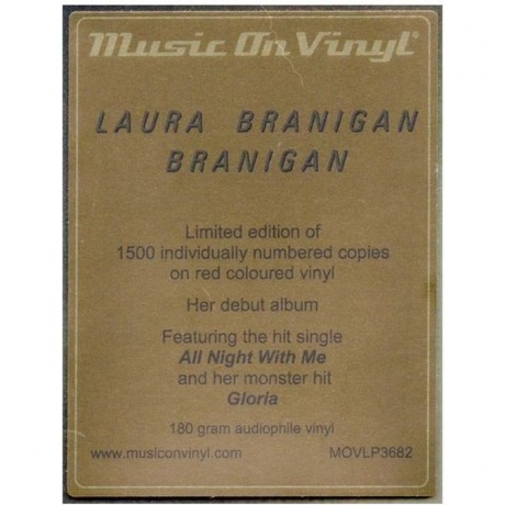 Laura Branigan - Branigan (coloured) (8719262033764) виниловая пластинка - фото 5