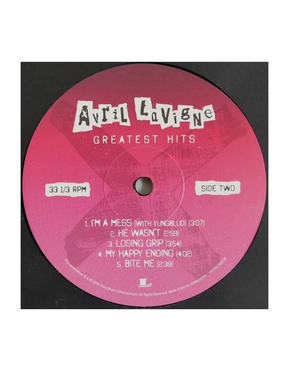 Виниловая пластинка  Lavigne, Avril Greatest Hits 0194399784211 - фото 6