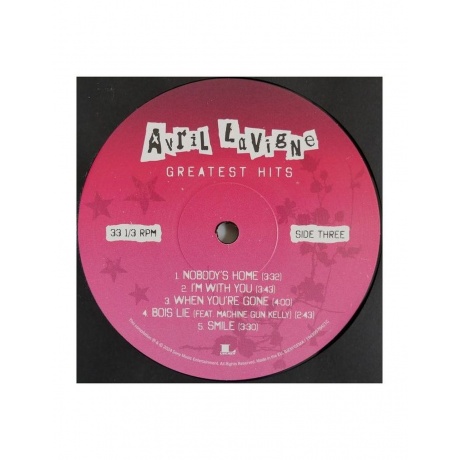 Виниловая пластинка  Lavigne, Avril Greatest Hits 0194399784211 - фото 7