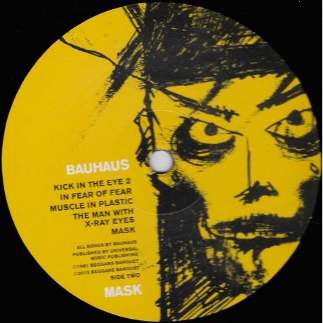 Bauhaus - Mask (0607618206116) виниловая пластинка - фото 4