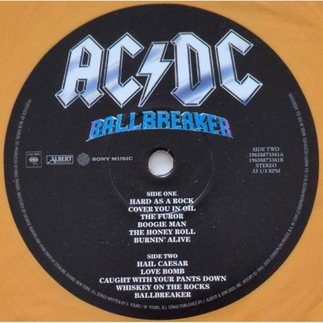 AC/DC - Ballbreaker (coloured) (0196588733611) виниловая пластинка - фото 5