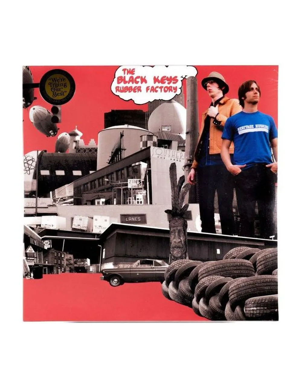 Виниловая пластинка  Black Keys, The Rubber Factory 0045778037919 - фото 2