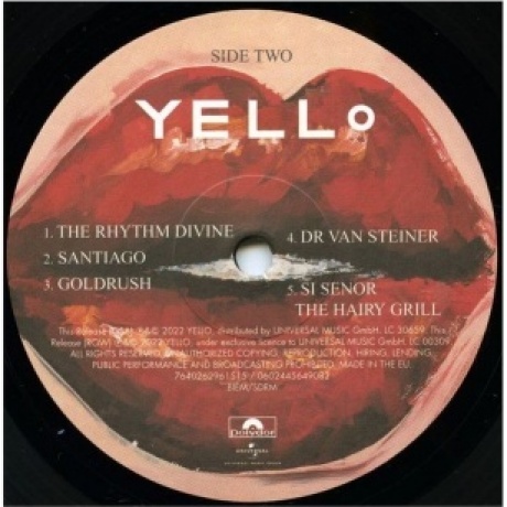 Yello - One Second/ Goldrush (0602445649129) виниловая пластинка - фото 6