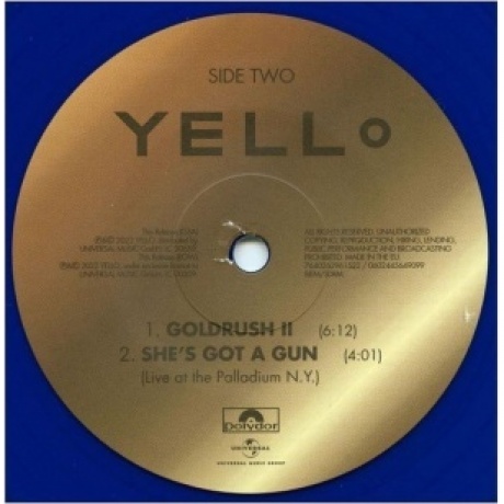 Yello - One Second/ Goldrush (0602445649129) виниловая пластинка - фото 8