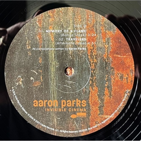 Aaron Parks - Invisible Cinema (0602458320381) виниловая пластинка - фото 8