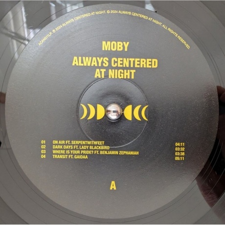 Moby - Always Centered At Night (5061041450112) виниловая пластинка - фото 7