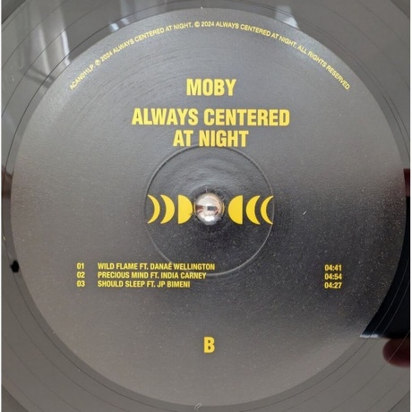 Moby - Always Centered At Night (5061041450112) виниловая пластинка - фото 8