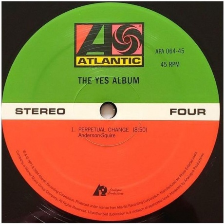 Yes - The Yes Album (Analogue) (0753088756474) виниловая пластинка - фото 8