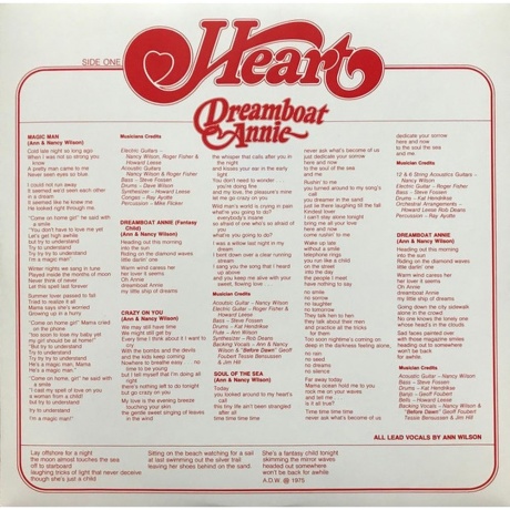 Heart - Dreamboat Annie (0602547857811) виниловая пластинка - фото 6