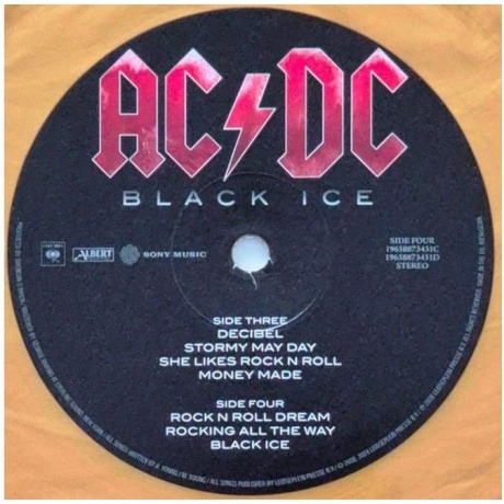 AC/DC - Black Ice (coloured) (0196588734311) виниловая пластинка - фото 12