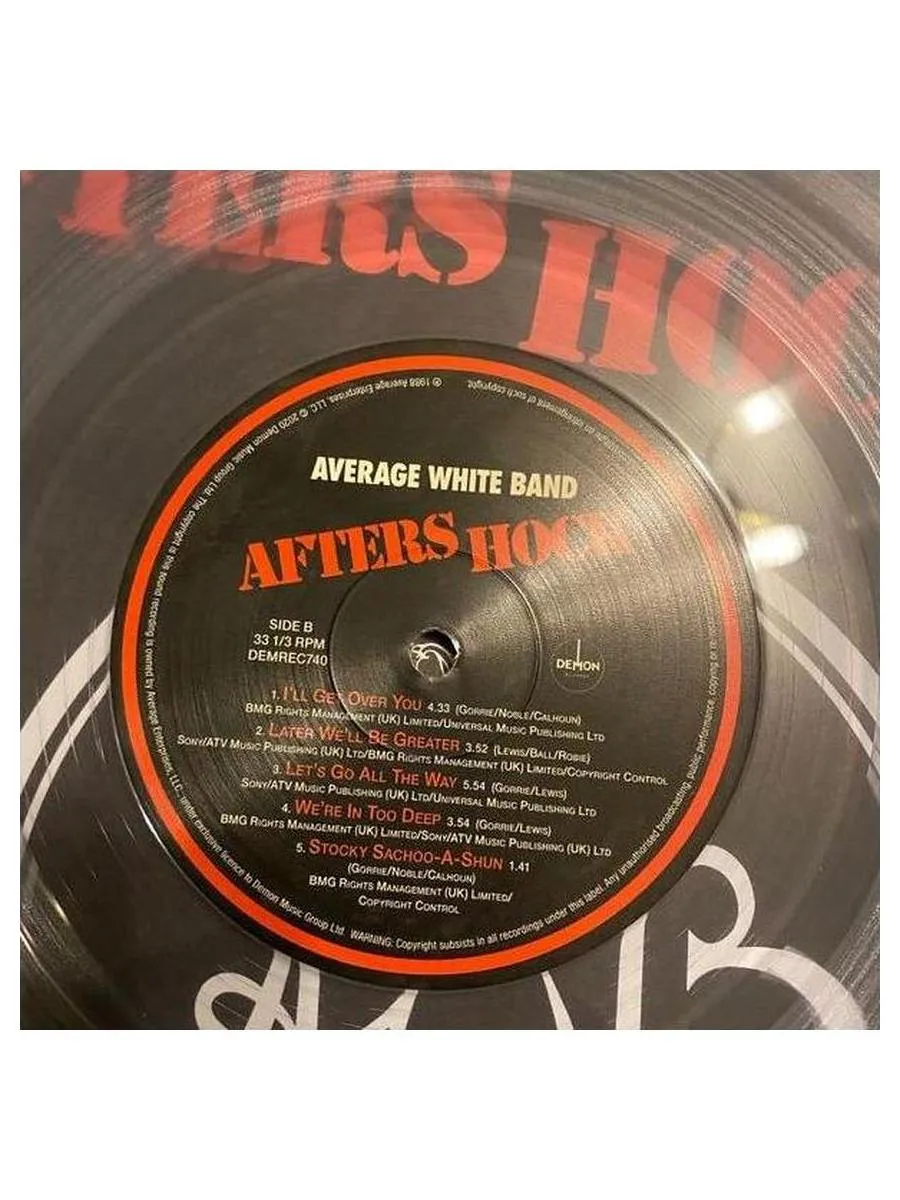 Виниловая пластинка Average White Band - Aftershock (coloured) (5014797903296) - фото 6
