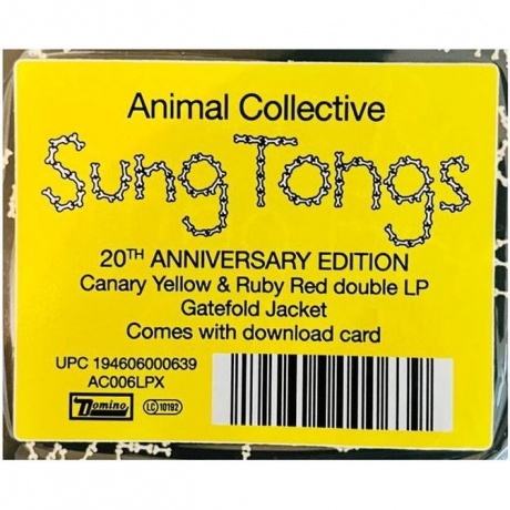 Animal Collective - Sung Tongs (coloured) (0194606000639) виниловая пластинка - фото 11