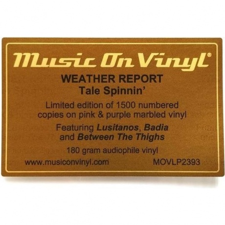 Weather Report - Tale Spinnin (coloured) (8719262030930) виниловая пластинка - фото 8