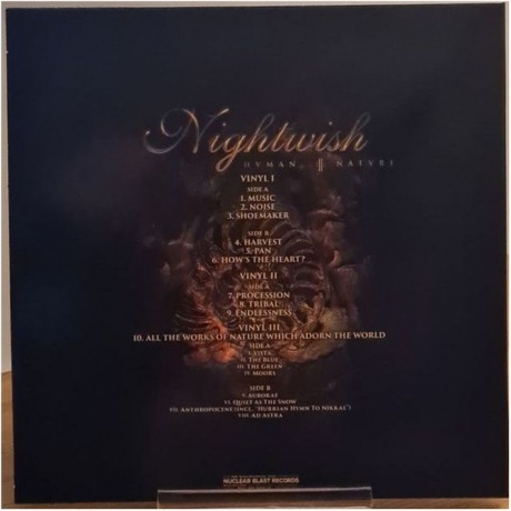 Nightwish - Human.:II:Nature. (coloured) (4065629677633) виниловая пластинка - фото 2