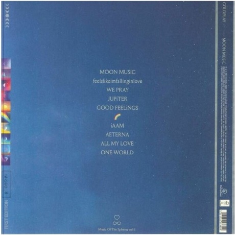 Coldplay - Moon Music (coloured) (5021732278920) виниловая пластинка - фото 3
