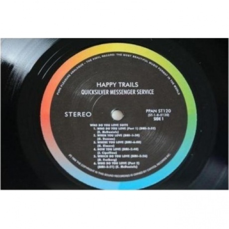Quicksilver Messenger Service - Happy Trails (Analogue) (5060149620977) виниловая пластинка - фото 7