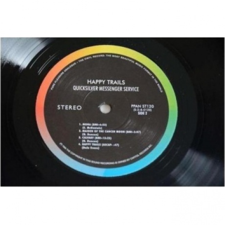 Quicksilver Messenger Service - Happy Trails (Analogue) (5060149620977) виниловая пластинка - фото 9
