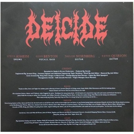 Deicide - Banished By Sin (coloured) (4251981705286) виниловая пластинка - фото 7