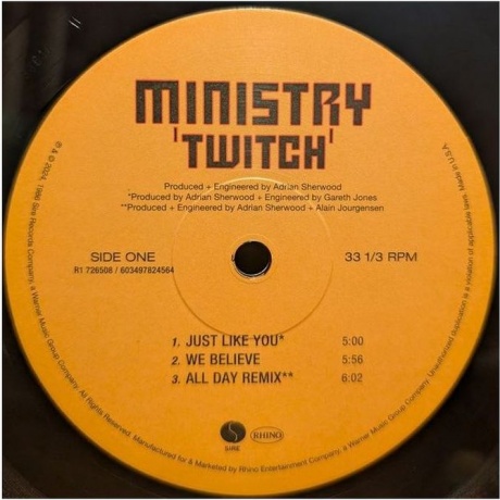 Ministry - Twitch - deluxe (0603497824564) виниловая пластинка - фото 6