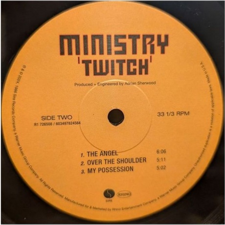 Ministry - Twitch - deluxe (0603497824564) виниловая пластинка - фото 7