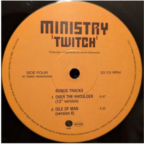 Ministry - Twitch - deluxe (0603497824564) виниловая пластинка - фото 9