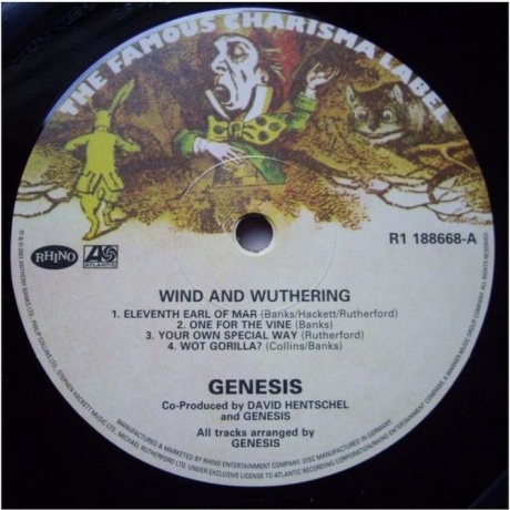 Genesis - Wind &amp; Wuthering (2024 Vinyl Reissues) (0081227955311) виниловая пластинка - фото 4