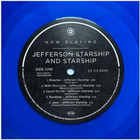 Jefferson Starship - Now Playing (coloured) (0603497823581) виниловая пластинка - фото 3