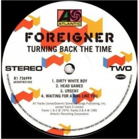 Foreigner - Turning Back The Time (0603497821242) виниловая пластинка - фото 4