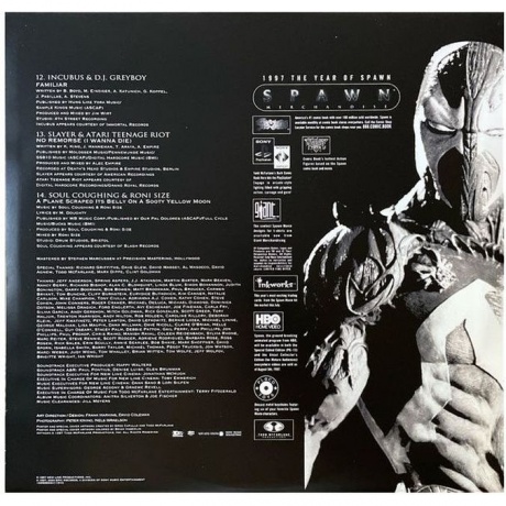 OST - Spawn (Various Artists) (coloured) (0196588334115) виниловая пластинка - фото 13